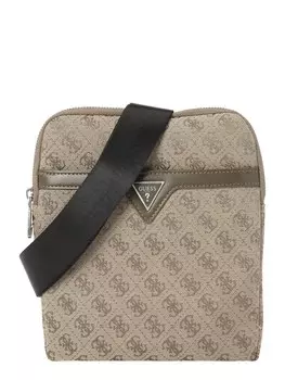 Сумка кросс-боди GUESS Crossbody Milano, хаки/светло-зеленый