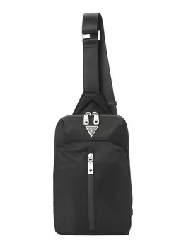 Сумка кросс-боди GUESS Crossbody ROMA, черный