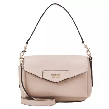 Сумка кросс-боди Guess Eco Brenton Flap Shoulder Bag, бежевый
