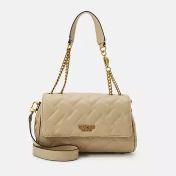 Сумка кросс-боди Guess Gracelynn Flap, бежевый