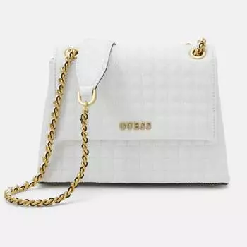 Сумка кросс-боди Guess Tia Convertible Flap, белый