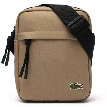 Сумка кросс-боди Lacoste, темно-бежевый