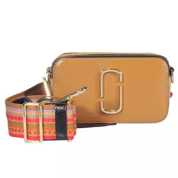 Сумка кросс-боди Marc Jacobs Snapshot, светло-коричневый/красный