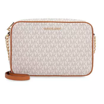 Сумка кросс-боди Michael Kors Jet Set Large, бежевый