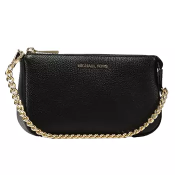 Сумка Michael Kors Jet Set Medium Chain Pouchette, черный