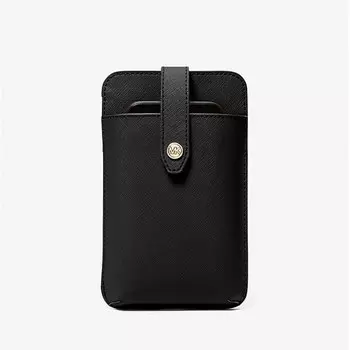 Сумка кросс-боди Michael Michael Kors Saffiano Leather Smartphone, черный