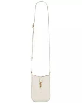 Сумка кросс-боди Saint Laurent Mini Le 5 A 7 Pouch, цвет Crema Soft