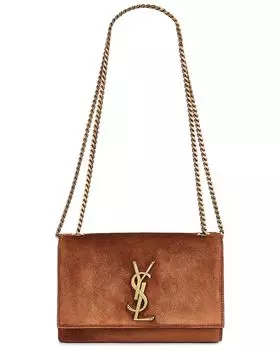 Сумка кросс-боди Saint Laurent Small Kate Chain, цвет Macaron