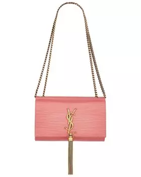 Сумка кросс-боди Saint Laurent Small Kate Tassel Chain, цвет Coral Rose