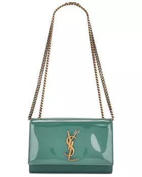 Сумка кросс-боди Saint Laurent Small Kate Chain, цвет Vintage Sage