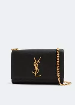 Сумка кросс-боди SAINT LAURENT Small Kate chain, черный