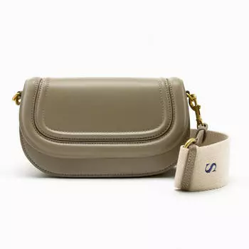 Сумка кросс-боди Zara, хаки