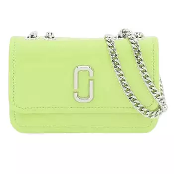 Сумка-кроссбоди Marc Jacobs The Glam Shot Mini, светло-зеленый