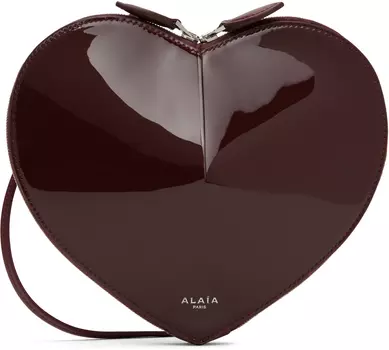 Сумка 'Le Coeur' бордового цвета ALAA