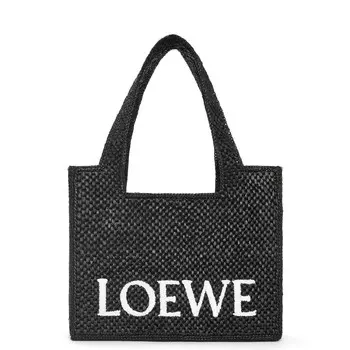 Сумка Loewe Medium Font Tote, черный
