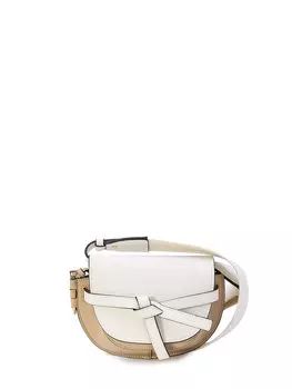 Сумка Loewe Mini Gate Dual, белый