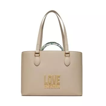 Сумка LOVE MOSCHINO, экрю
