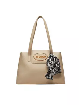 Сумка Love Moschino, экрю