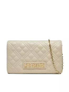 Сумка LOVE MOSCHINO, экрю