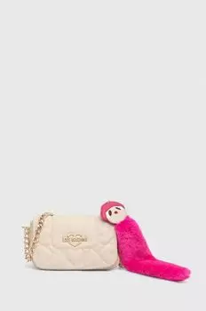 Сумка Love Moschino, бежевый