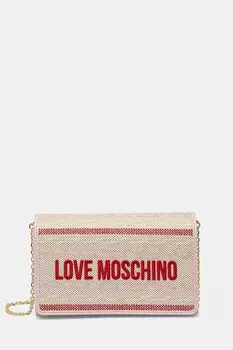 Сумка Love Moschino, бежевый