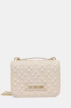 Сумка Love Moschino, бежевый