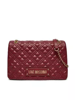 Сумка Love Moschino, бургундия