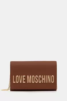 Сумка Love Moschino, коричневый