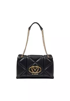 Сумка Love Moschino с логотипом, черный