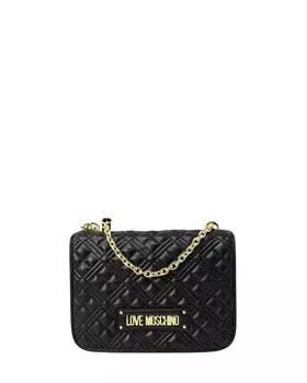 Сумка Love Moschino стеганая, черный