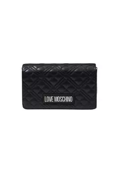 Сумка Love Moschino стеганая, черный