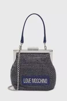 Сумка Love Moschino, темно-синий