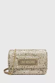 Сумка Love Moschino, золотой
