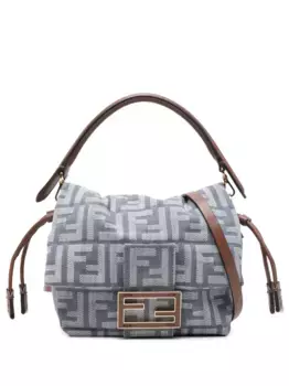 Сумка Mamma Baguette FENDI, синий