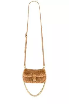 Сумка Marc Jacobs The Teddy J Marc Mini, кэмел