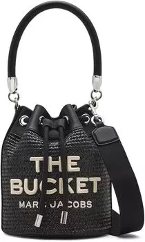 Сумка Marc Jacobs The Woven Bucket Bag, черный