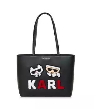 Сумка maybelle на молнии Karl Lagerfeld, черный