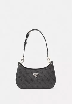 Сумка MERIDIAN Guess, угольный логотип