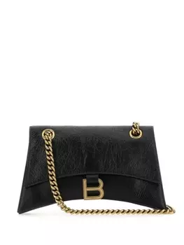 Сумка-мешок Balenciaga Crush, черный