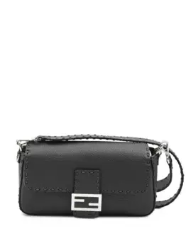 Сумка-мессенджер Baguette FENDI, черный