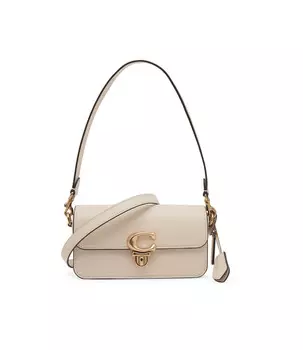 Сумка-мессенджер Coach mini studio, кремовый