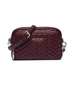 Сумка-мессенджер Guess Anning, бургундия