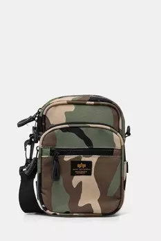 Сумка мессенджер Label Alpha Industries, зеленый