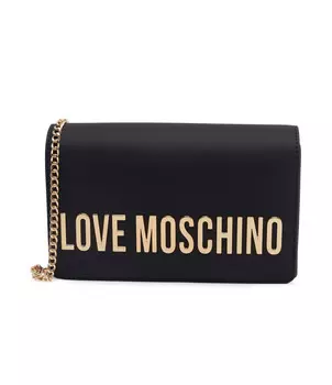 Сумка-мессенджер Love Moschino, черный