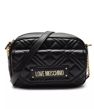 Сумка-мессенджер Love Moschino, черный