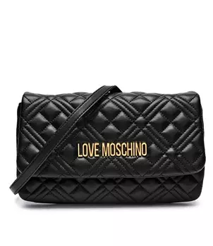 Сумка-мессенджер Love Moschino, черный