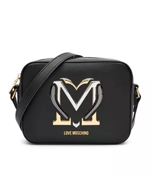 Сумка-мессенджер Love Moschino, черный