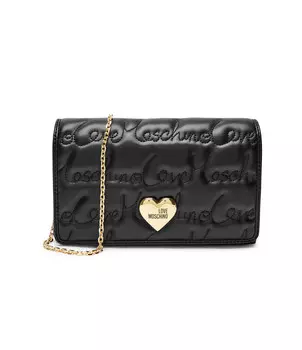 Сумка-мессенджер Love Moschino, черный