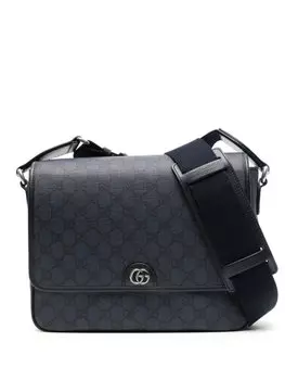 Сумка-мессенджер Ophidia среднего размера Gucci, синий