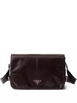 Сумка-мессенджер Prada, коричневый